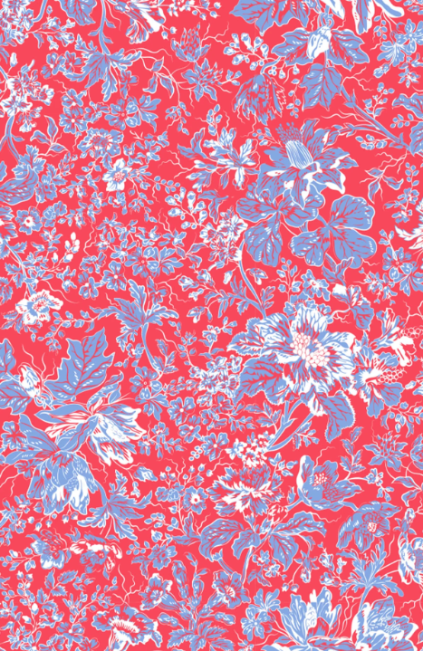 Easy Peasy Dress - English Garden Coral