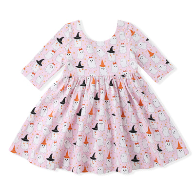 Glitter Ghost Twirl Dress