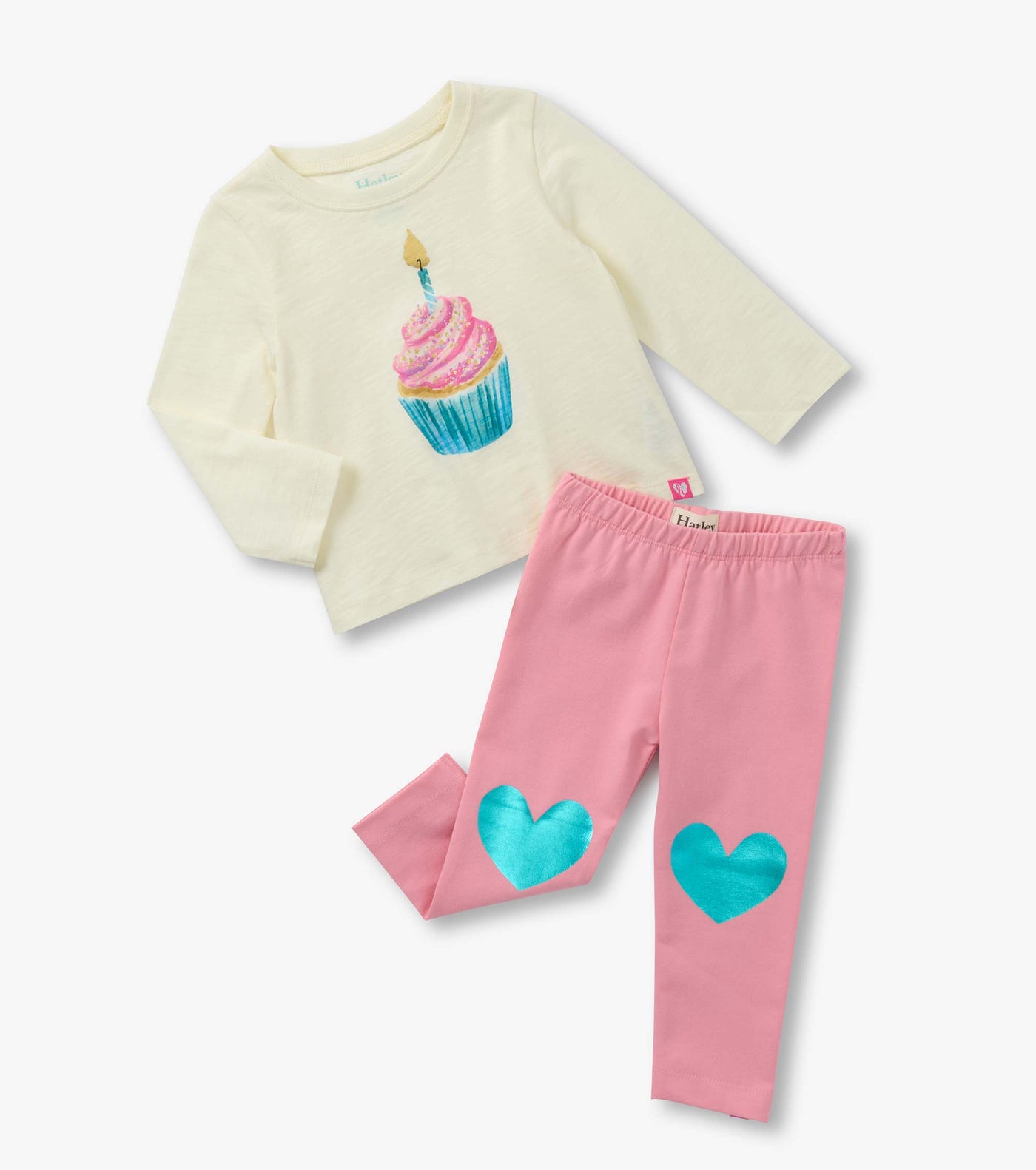 Cupcake & Tee Legging Set