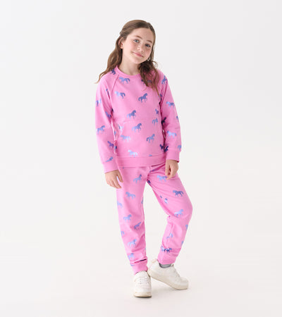 Shimmer Horses Track Pants