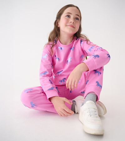 Shimmer Horses Track Pants