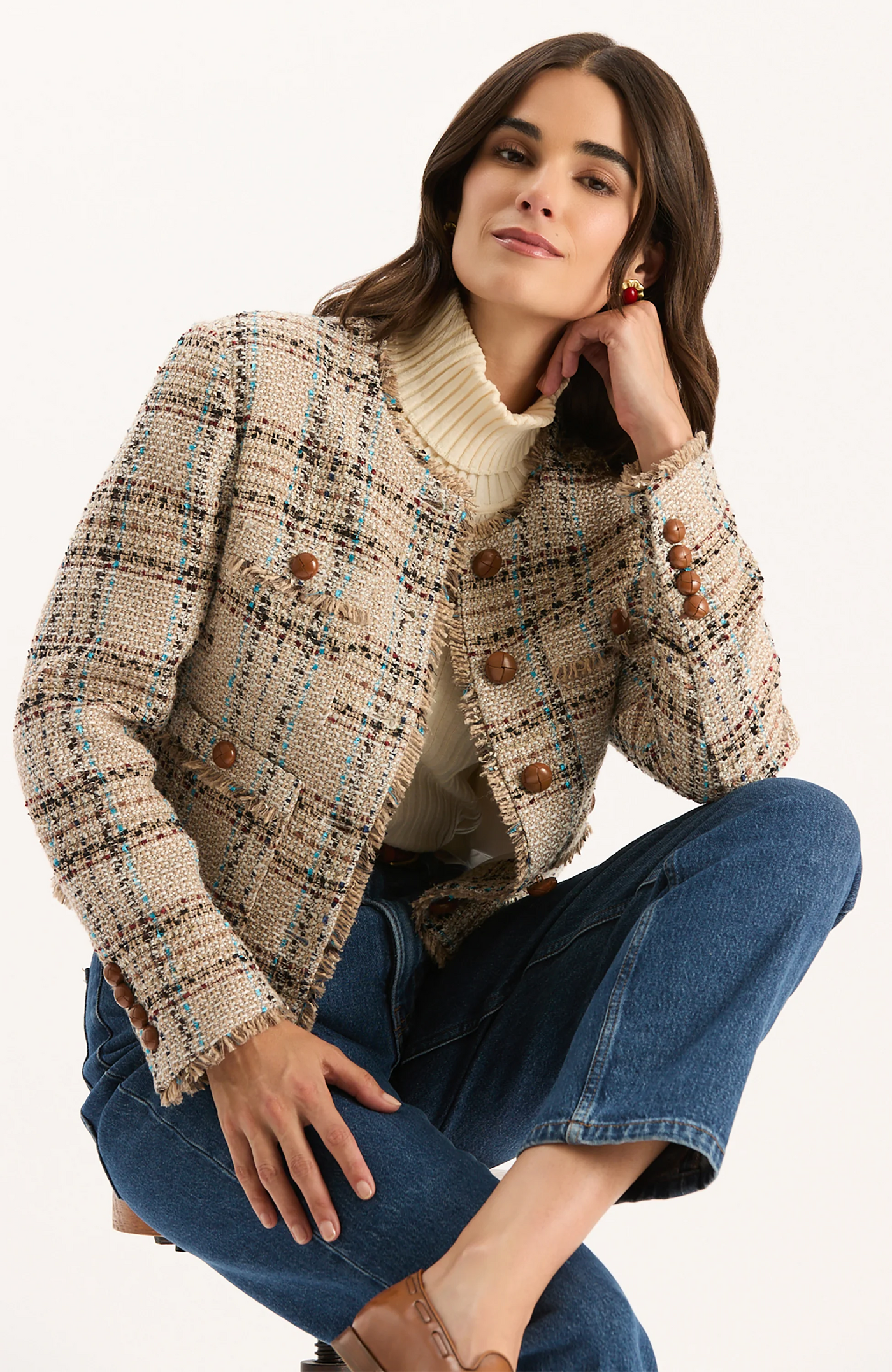 Randy Hyland Bouclé Jacket