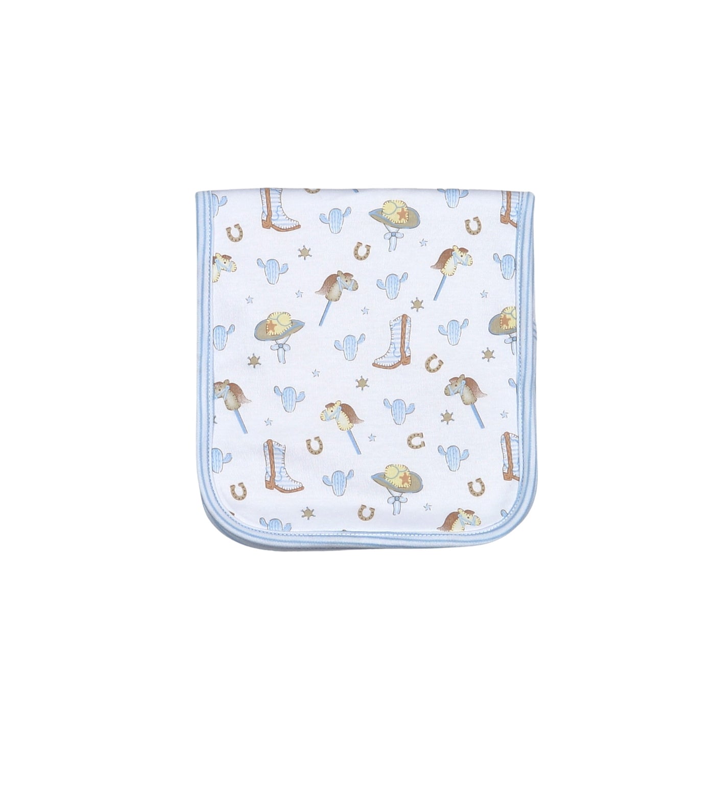 Howdy Baby Pima Burping Pad