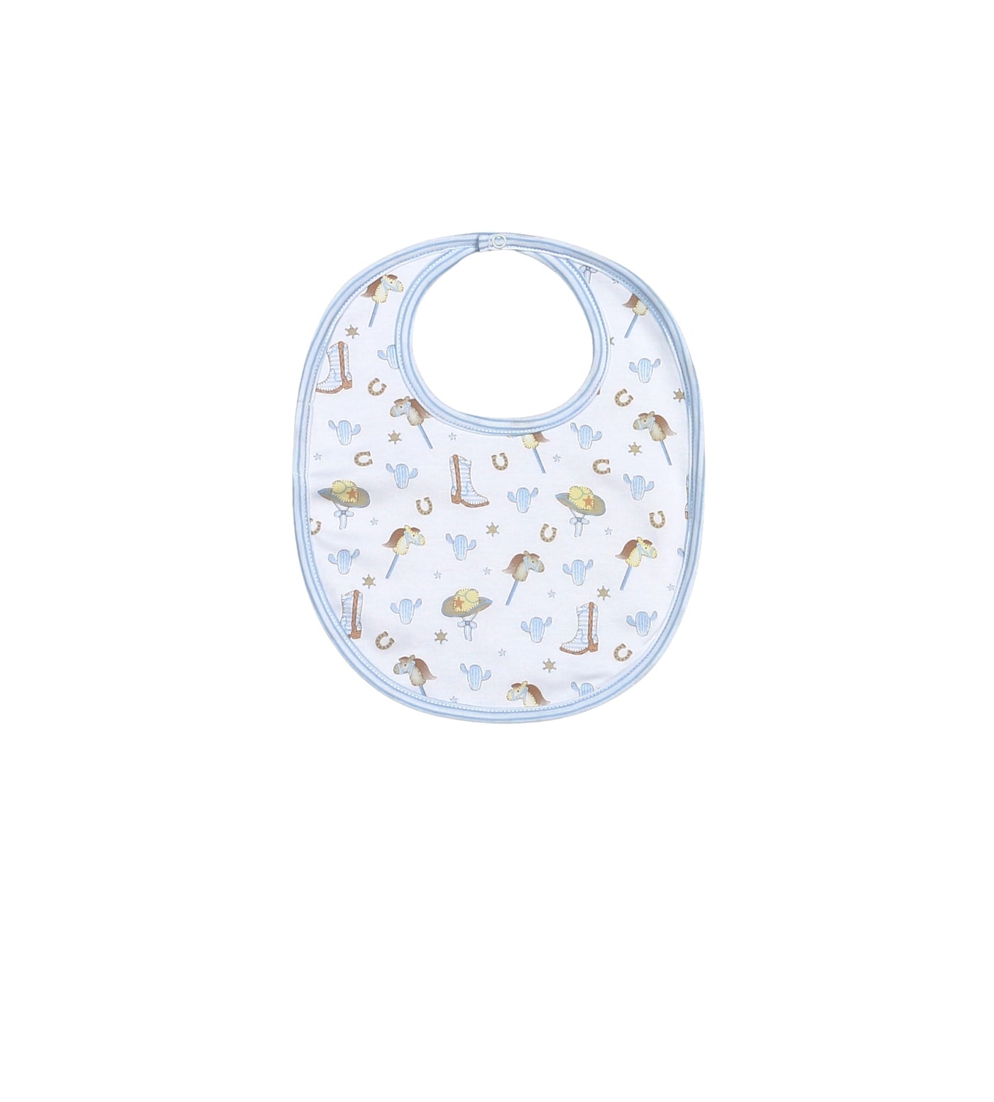 Howdy Baby Pima Bib
