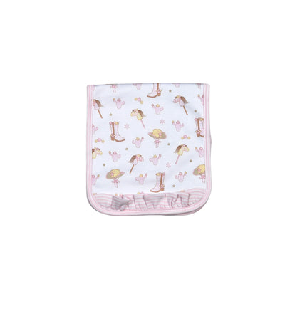 Howdy Baby Pima Burping Pad
