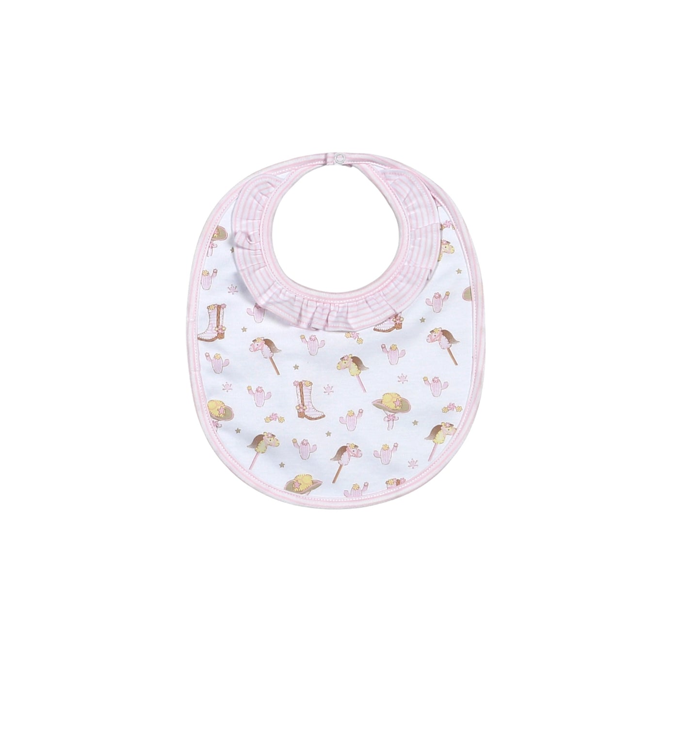 Howdy Baby Pima Bib