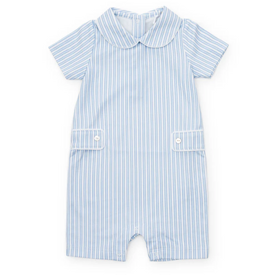 Henry Boys' Pima Cotton Shortall - Classic Stripe