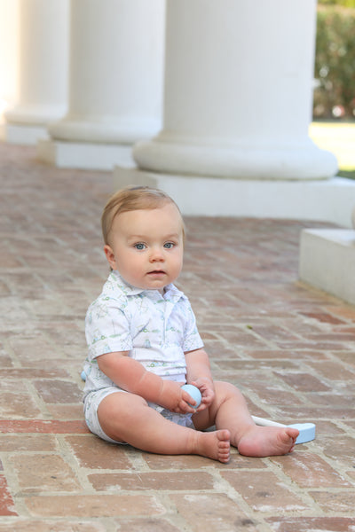Hole in One Polo Romper