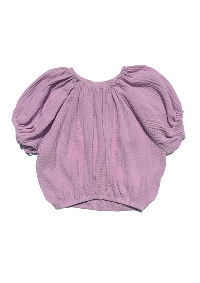 Alexis Top in Orchid Gauze