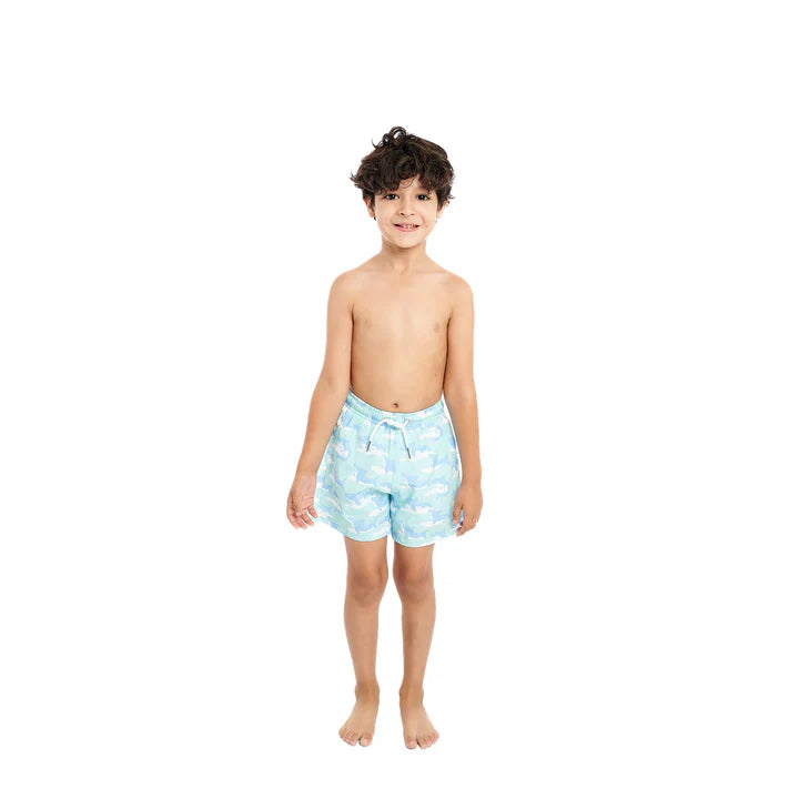 Jaws BOYS COMPRESSION LINED SWIM TRUNKS