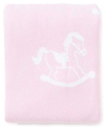 Horse Rocker Knit Blanket