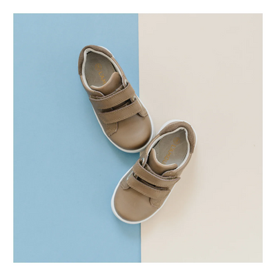 KYLE Double Strap Sneaker - Mocha