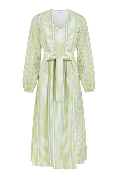 Adler Dress, Monaco Stripes