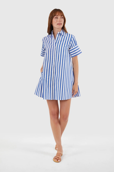 Dock Dress, Blue Stripes