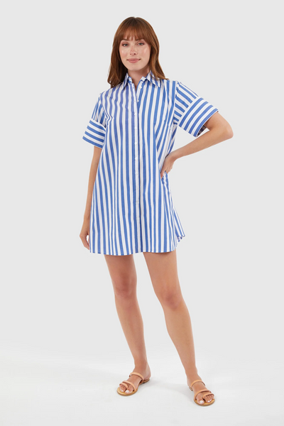 Dock Dress, Blue Stripes