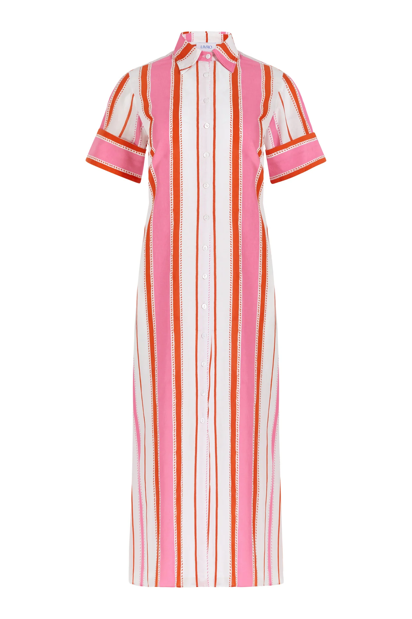 Gibbons Dress, Boardwalk Stripes