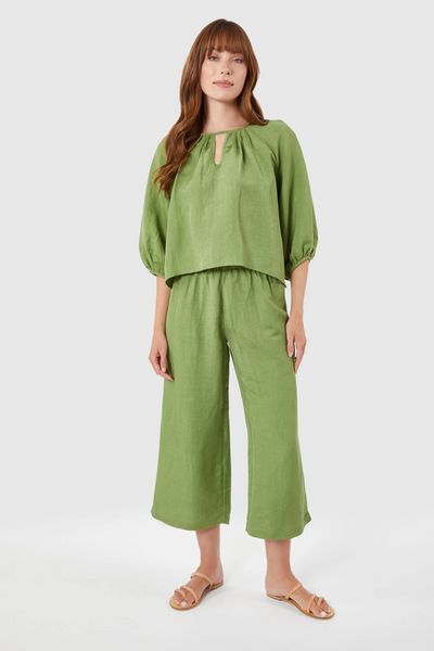 Travel Pants, Boxwood