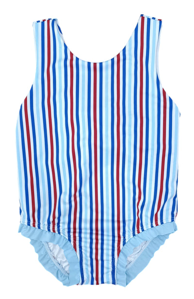 Patriotic Stripe Lottie Swimsuit