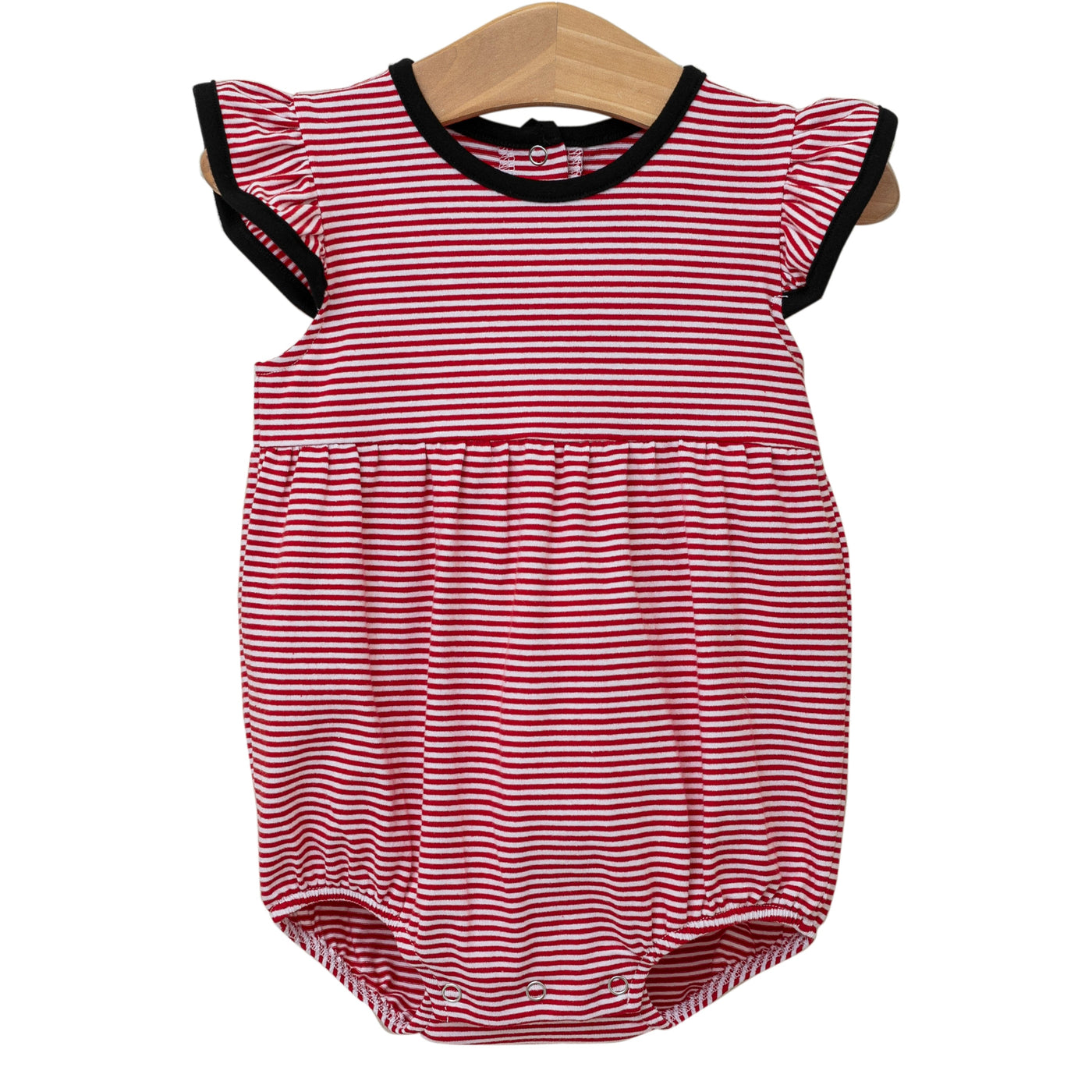 Lucy Game Day Bubble - Red & Black