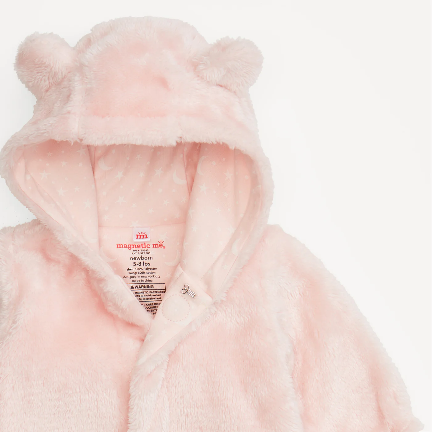 Magnetic Minky Bear Footie