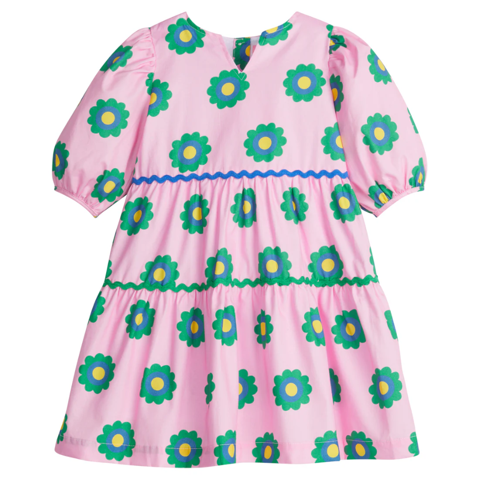 Madaket Dress - Poppy Floral Pink