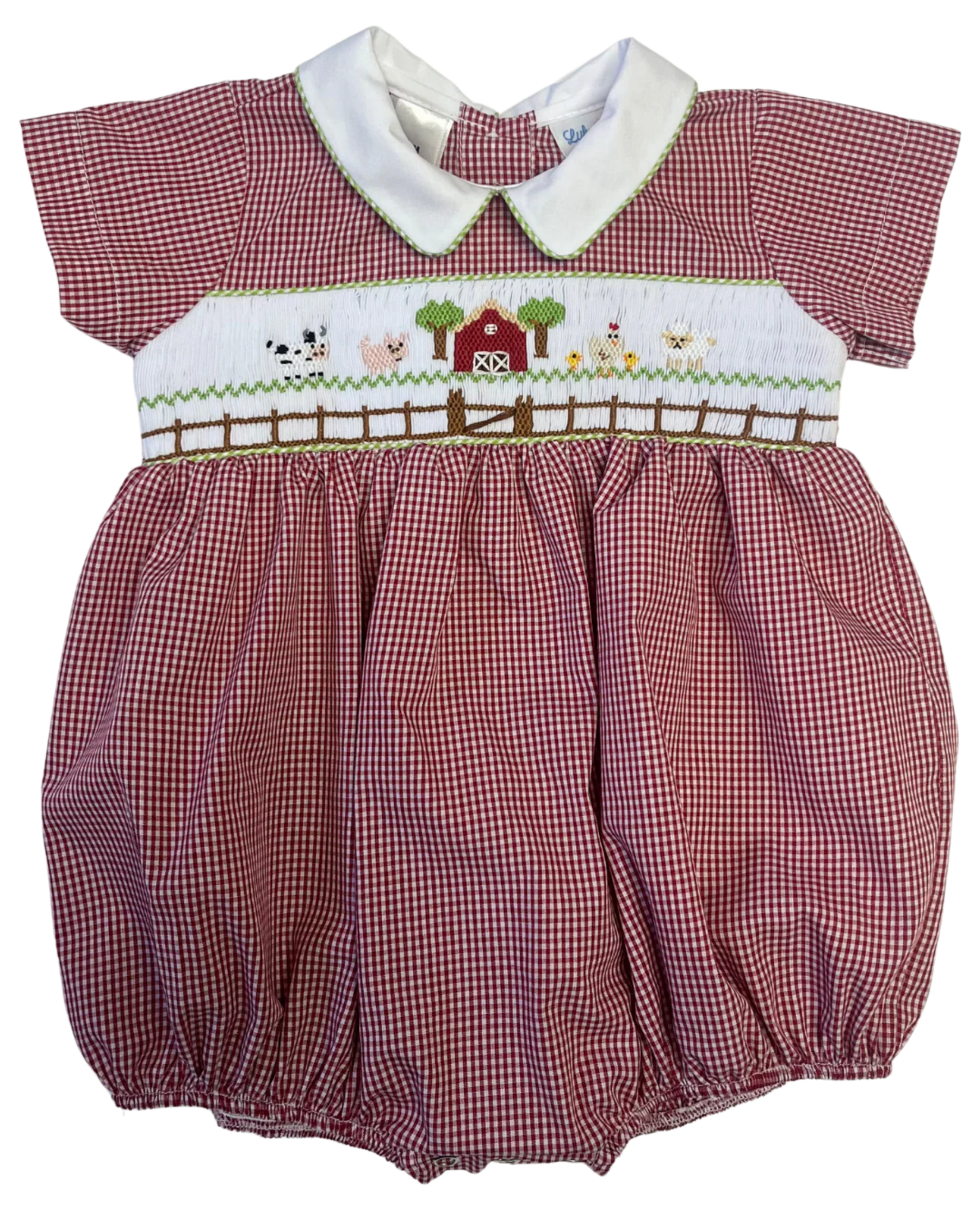 Noah Farm Smocked Bubble