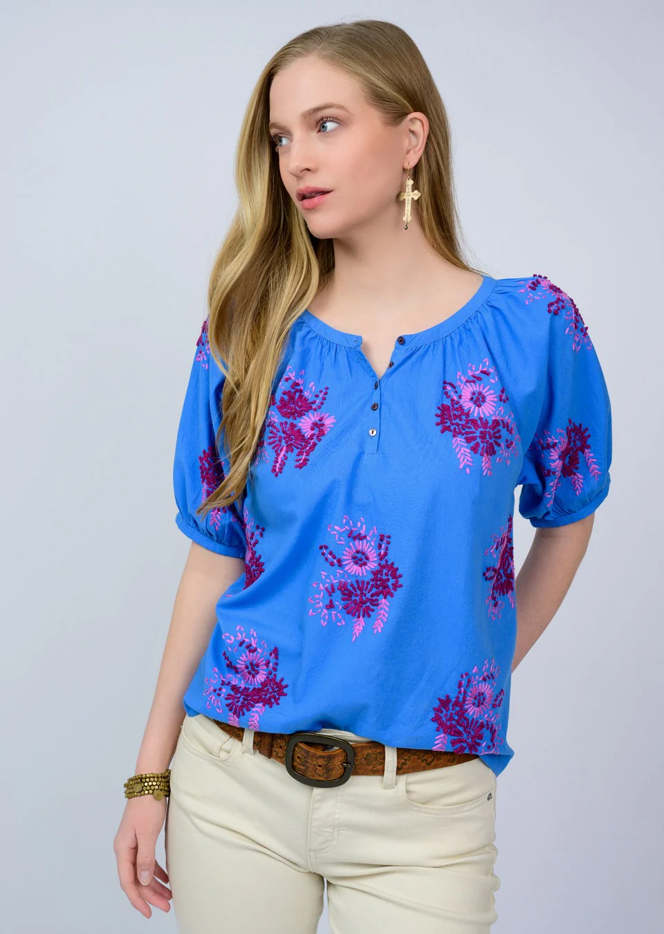 Nita Top - Blue