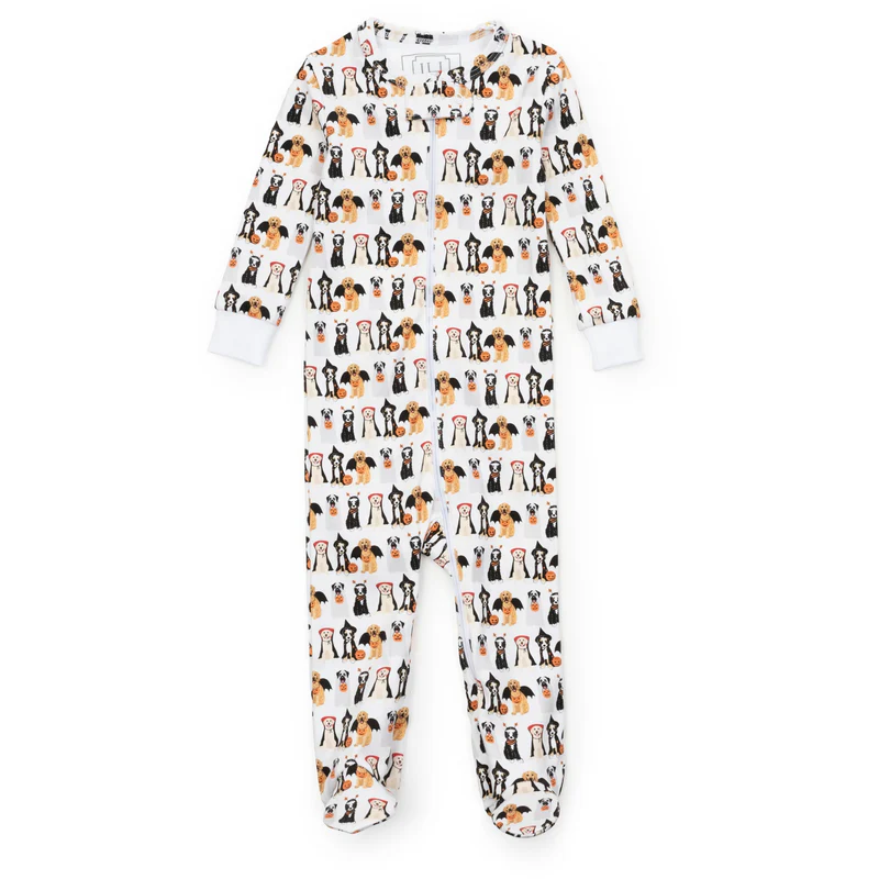 Parker Zipper Pajama - Halloween Pups