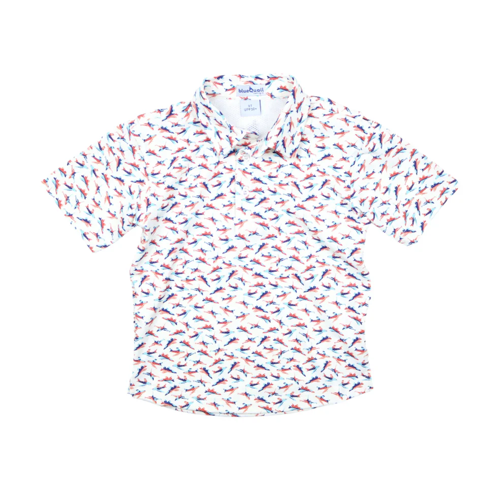 Jets Polo Short Sleeve Shirt