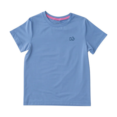 Pro Performance Fishing Tee - Coastline Blue