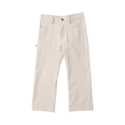 Boy's Pro Performance Angler Pant in Ancient Scroll Khaki