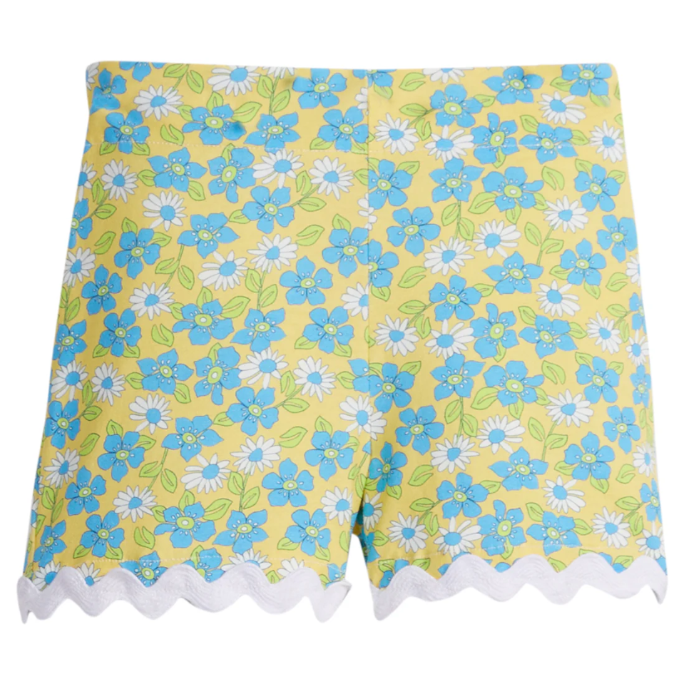 RicRac Shorts - Jonquille Floral