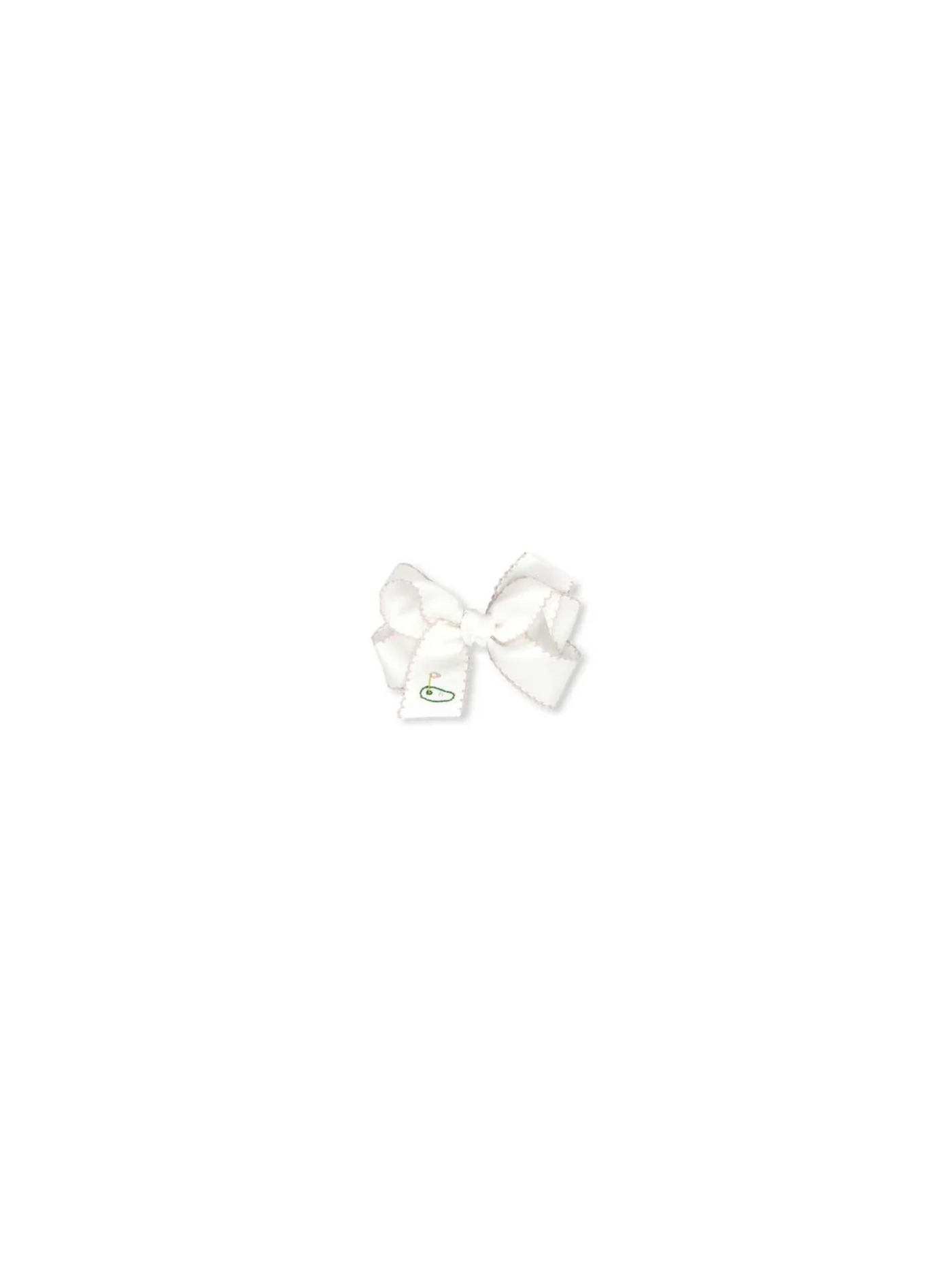 Hallie Hair Bow - Tee Time