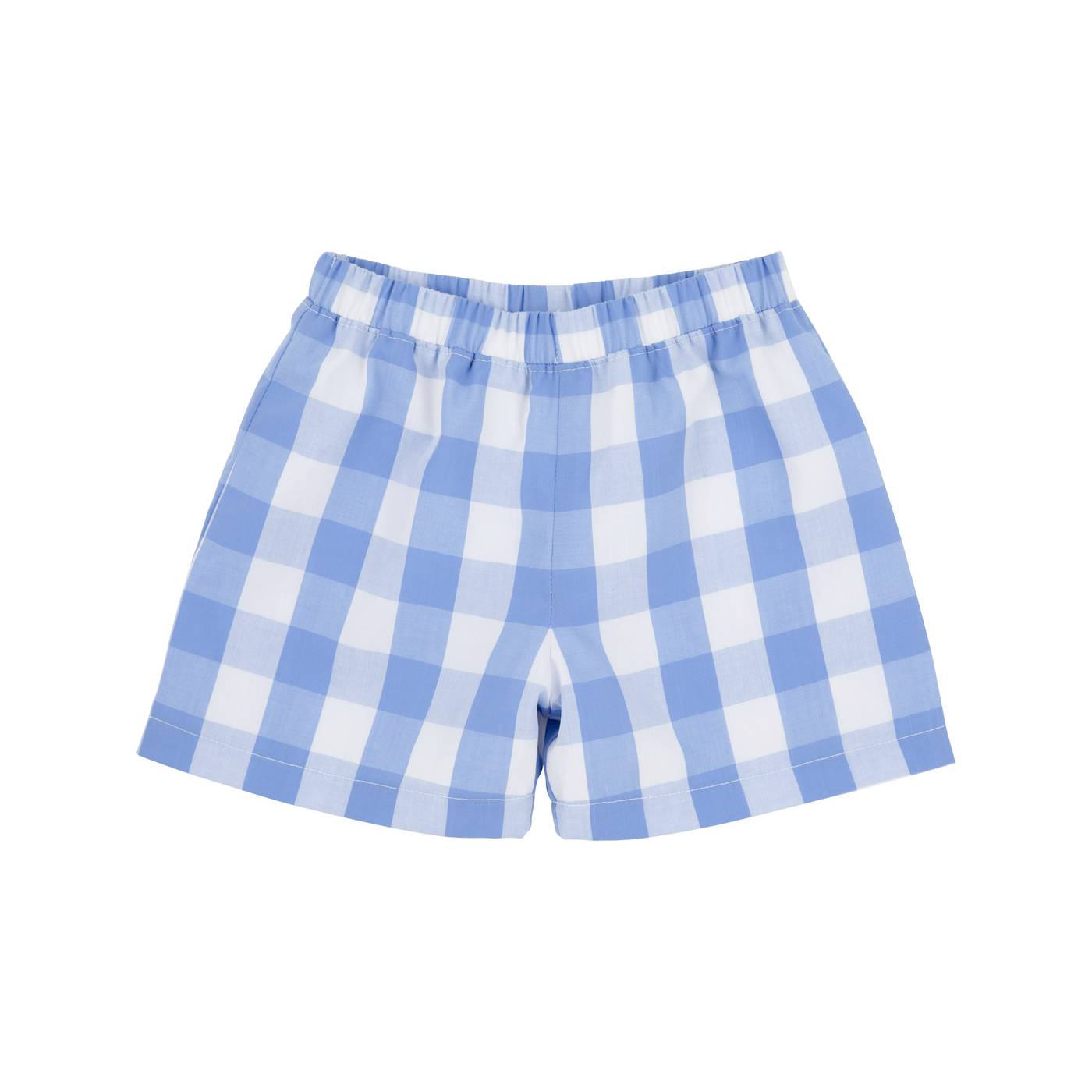 Shelton Shorts - Park City Periwinkle Chattanooga Check With Worth Avenue White