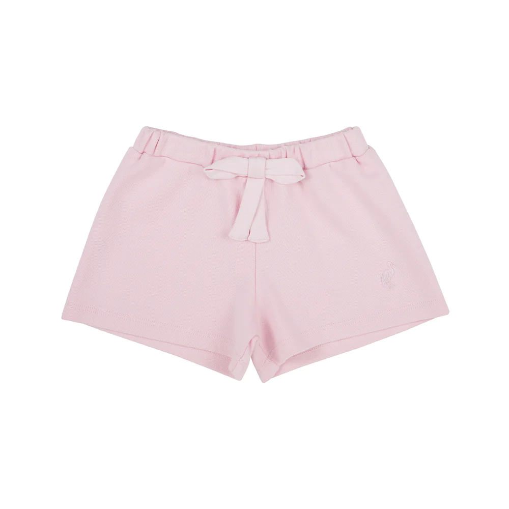 Shipley Shorts - Palm Beach Pink With Palm Beach Pink Bow & Stork