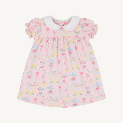 Holly Day Dress Golden Birthday with Worth Avenue White and Pier Party Pink