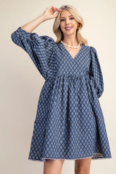 Denim Baby Doll Dress