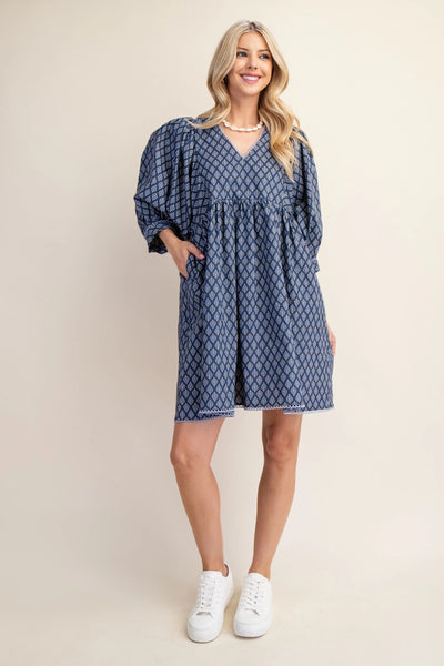 Denim Baby Doll Dress
