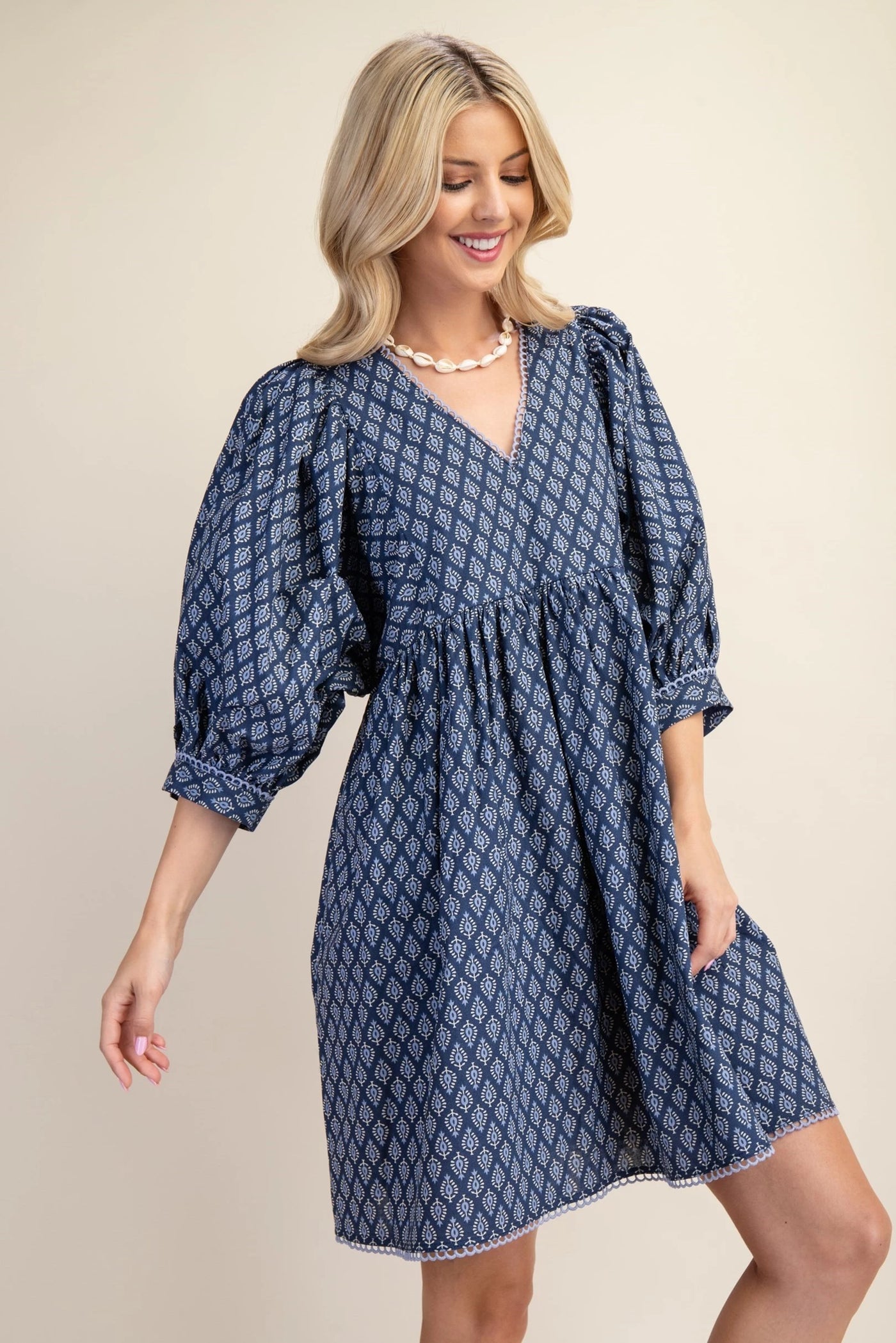 Denim Baby Doll Dress