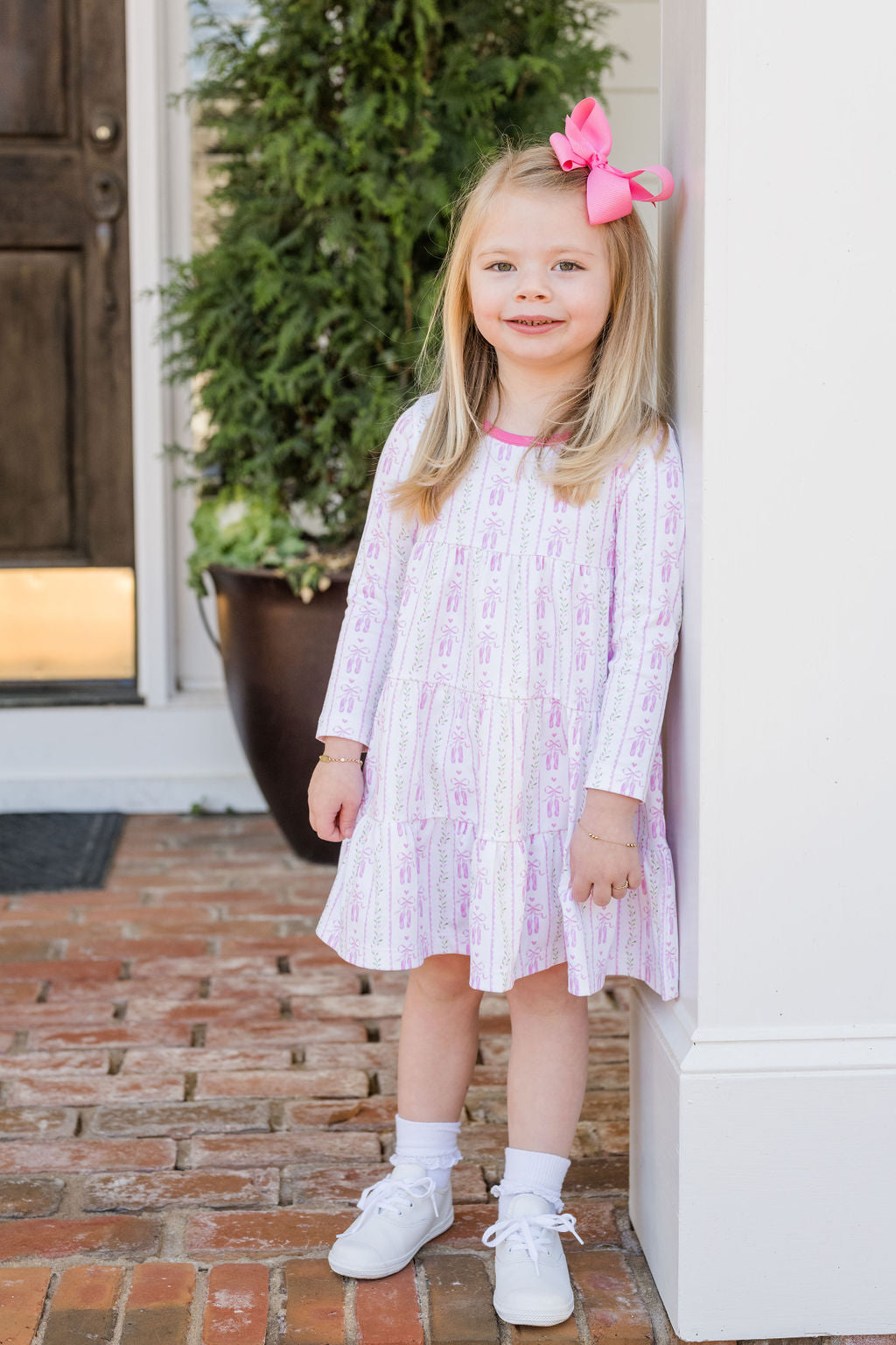 Tally Twirl Dress, On Pointe Knit