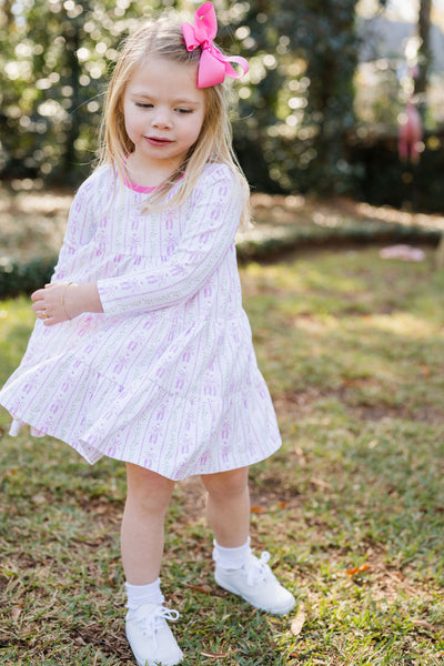 Tally Twirl Dress, On Pointe Knit