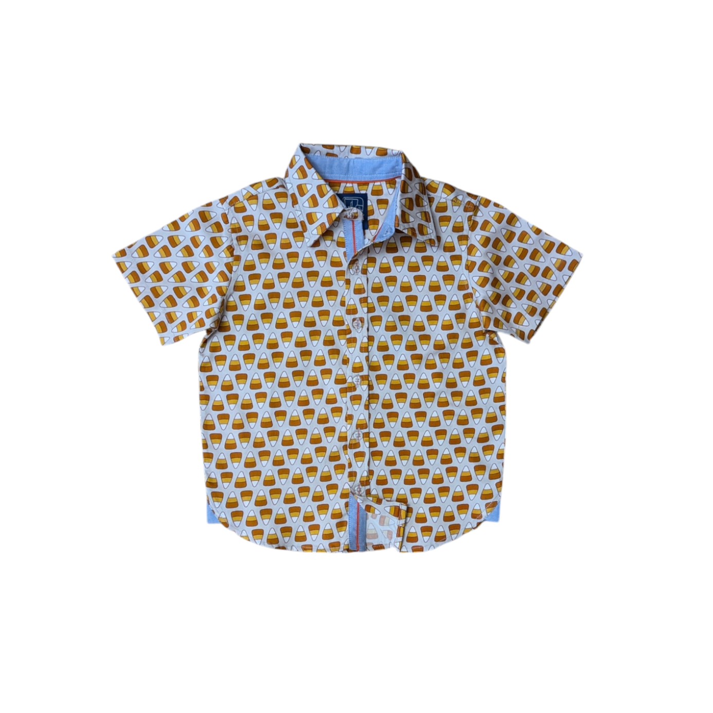 Candy Corn Short Sleeve Shirt