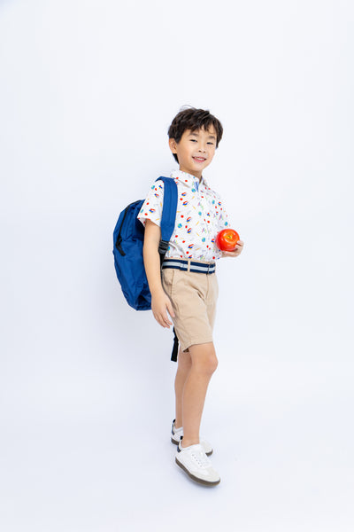 Back To School - Short Sleeve Button Down