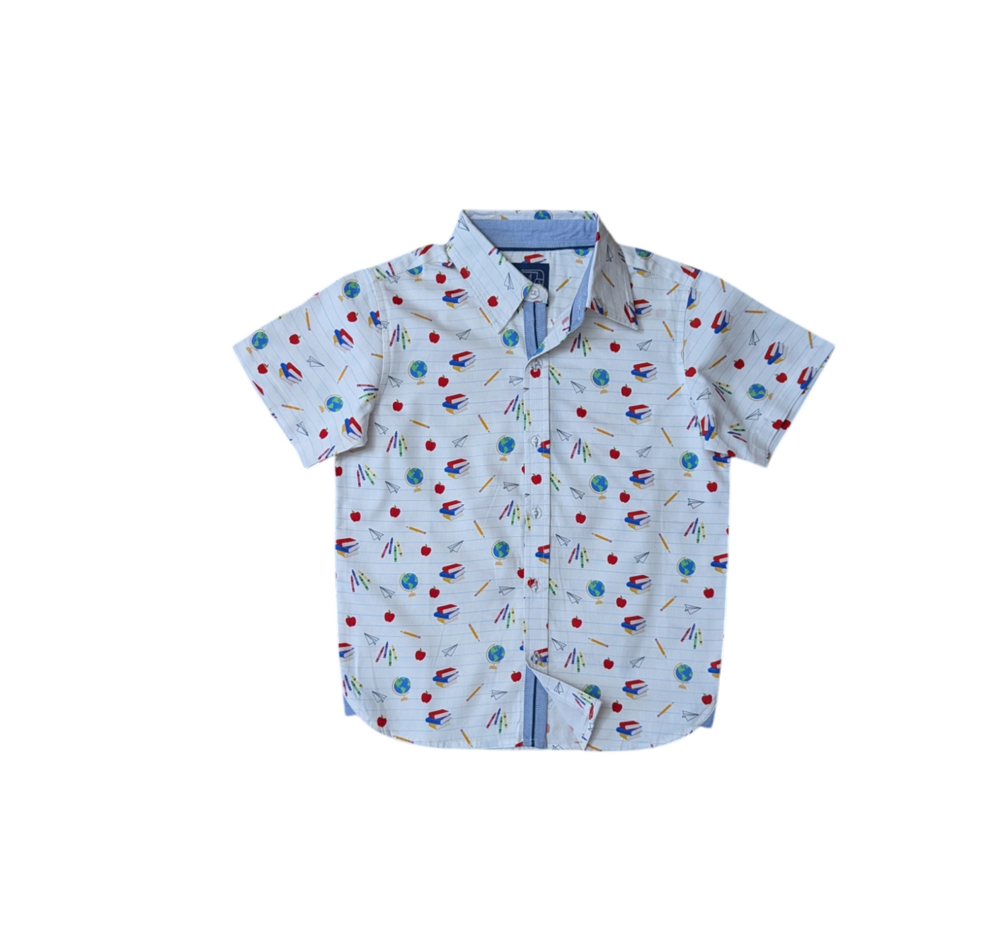 Back To School - Short Sleeve Button Down