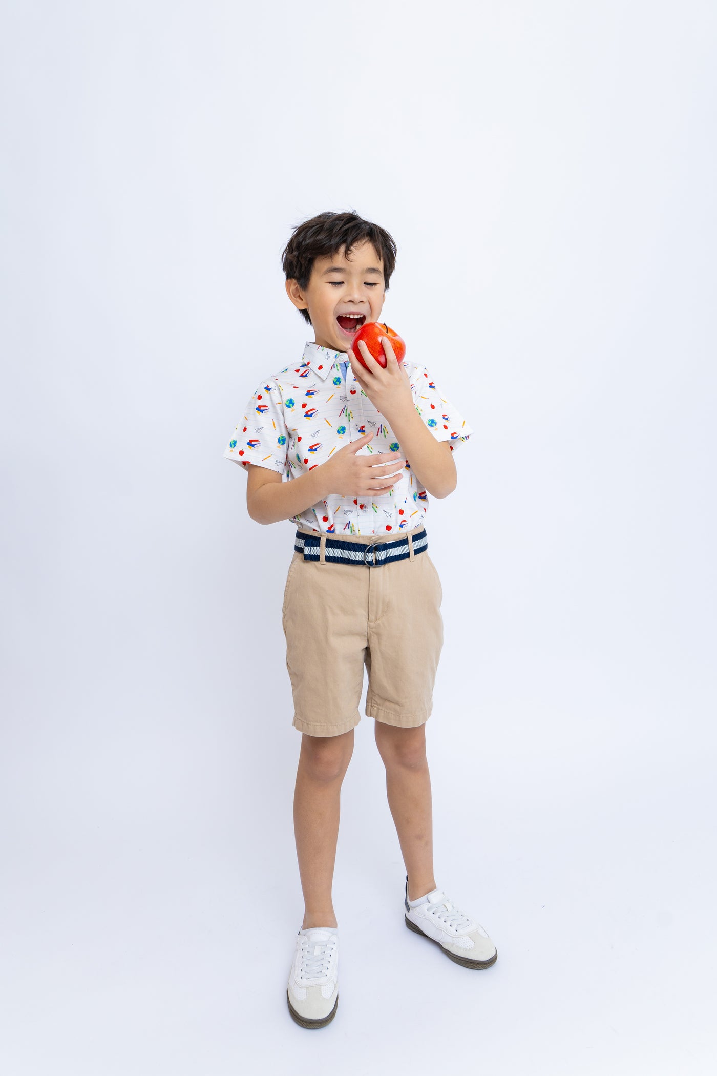 Back To School - Short Sleeve Button Down