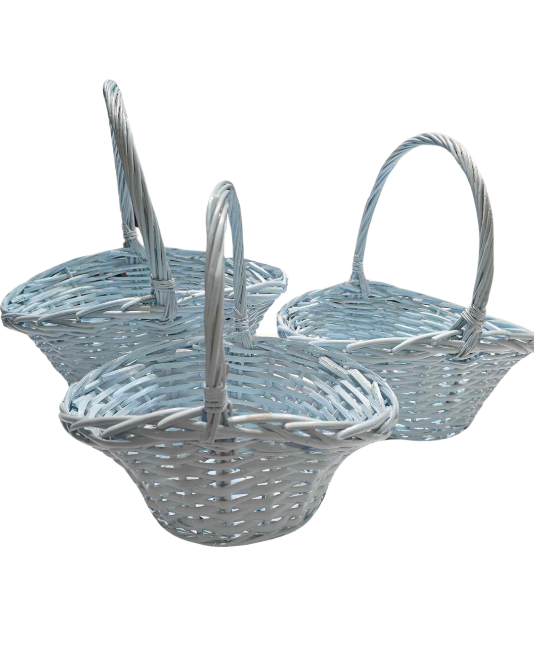 Wicker Oval Easter Baskets