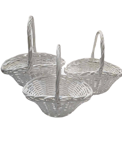 Wicker Oval Easter Baskets