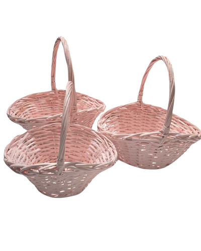 Wicker Oval Easter Baskets