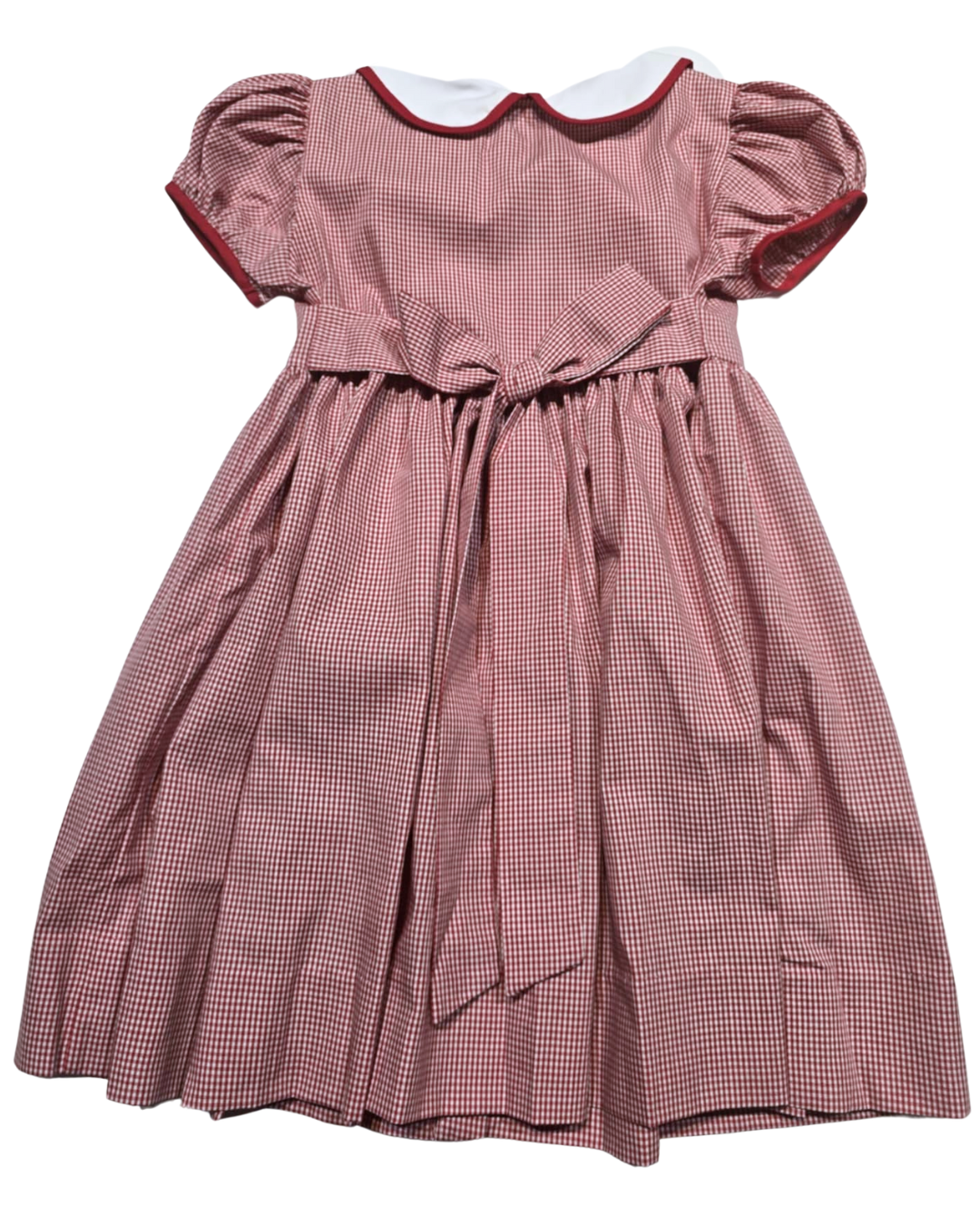 Bulldog Embroidered Ashley Dress