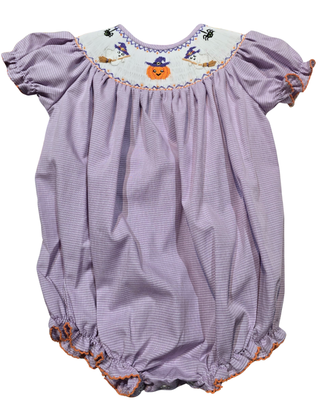Emmie Halloween Smocked Bubble